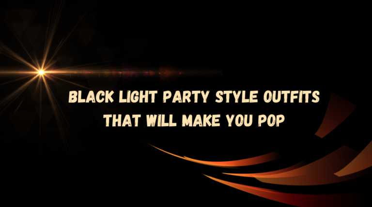 Black Light Party Style Outfits That Will Make You Pop