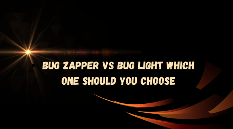 Bug Zapper vs Bug Light: Which One Should You Choose