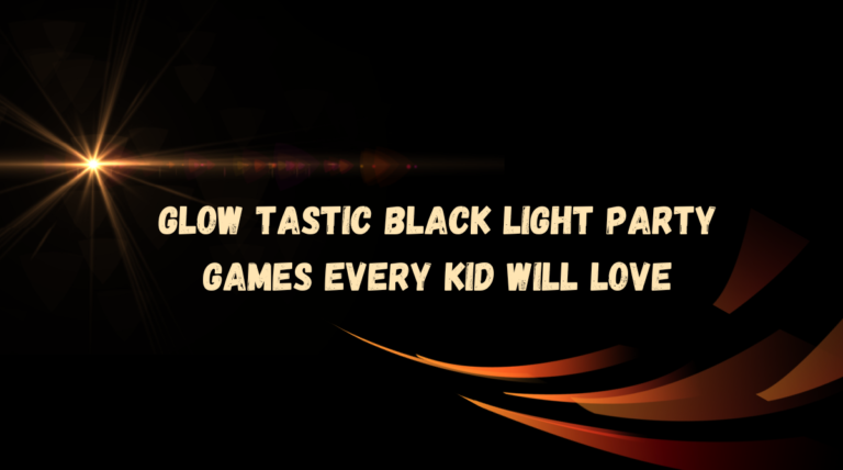 Glow Tastic Black Light Party Games Every Kid Will Love